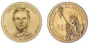 1 dollar (Presidenti degli Stati Uniti - Abraham Lincoln)