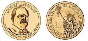 1 dollar (Presidenti degli Stati Uniti - Grover Cleveland, 1° mandato)