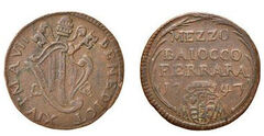 1/2 baiocco (Benedetto XIV)