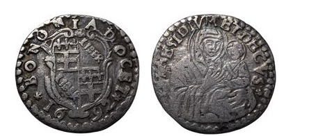 1 carlino (Innocenzo XII-Anonimo)