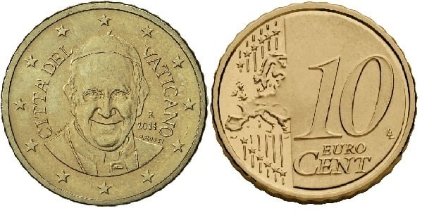 10 euro cent (Francisco I)