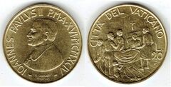 20 lire (Giovanni Paolo II)