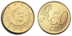 50 euro cent (Benedetto XVI)