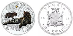 1000 kwacha (Animali in pericolo: Leopardo dell'Amur)