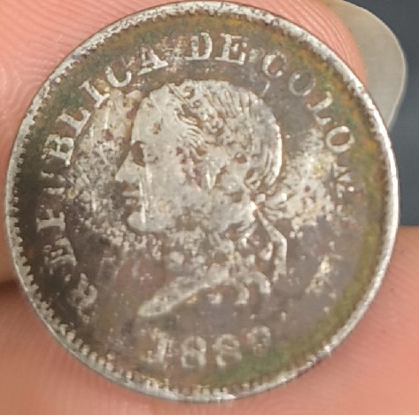 Foto 2 Moneta non identificata: Repuestos de Colombia