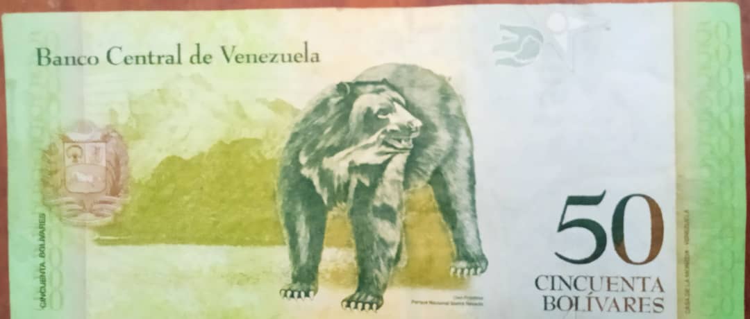 Foto 2 Moneta non identificata: Vendo 02 Billetes de Cincuenta BS. EN perfecto Estado