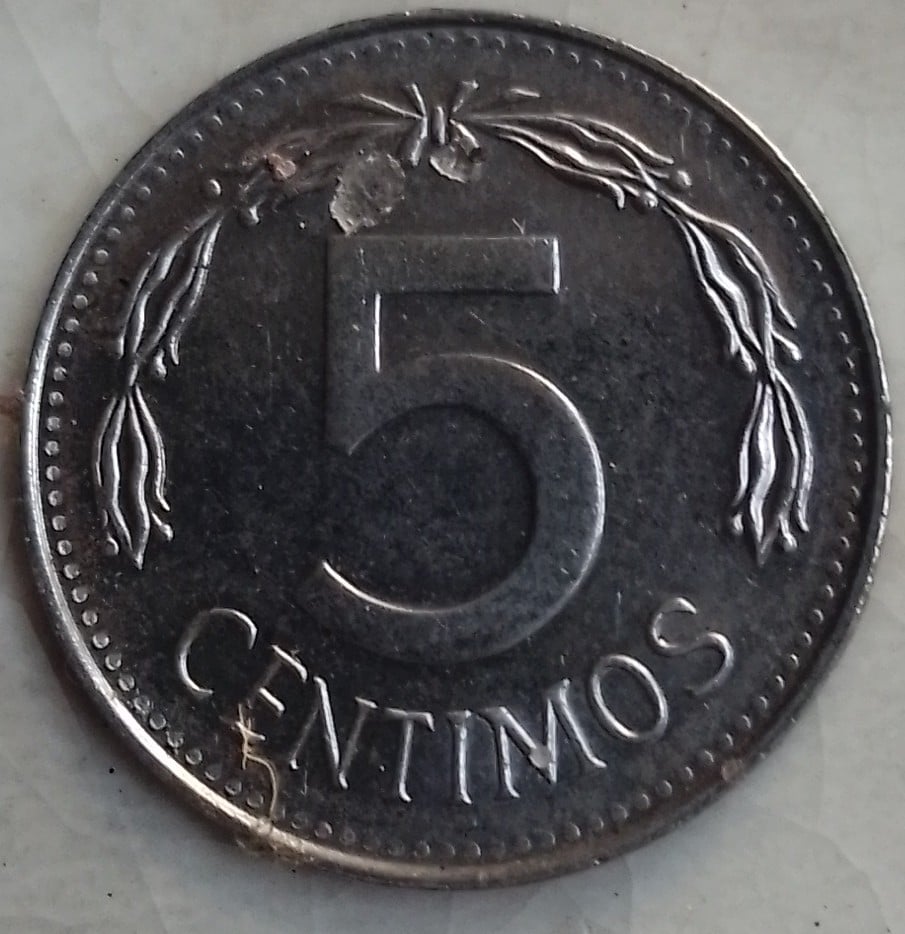 Foto 1 Moneta non identificata: Céntimos venezolanos