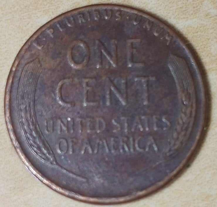 Foto 2 Moneta non identificata: Moneda Lincoln 1949