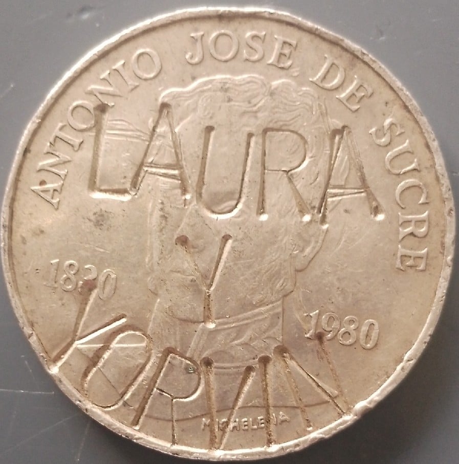 Foto 1 Moneta non identificata: Moneda de 75 Bolívares 1980