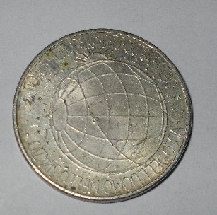 Foto 1 Moneta non identificata: Creo que no es una moneda, pero que es ???