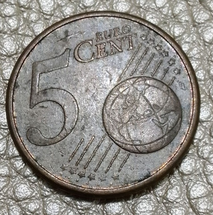 Foto 1 Moneta non identificata: 5 euro cents de Alemania año 2002