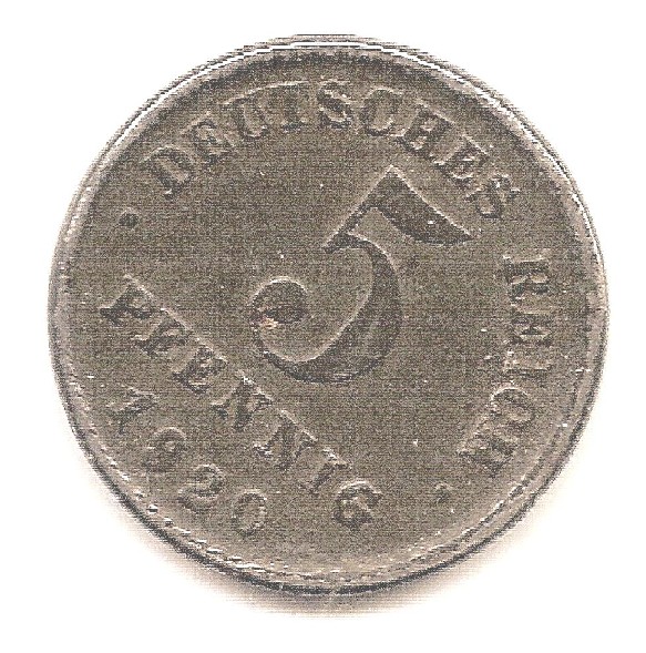 Foto 1 Moneta non identificata: Moneda de Alemania, creo KM#19