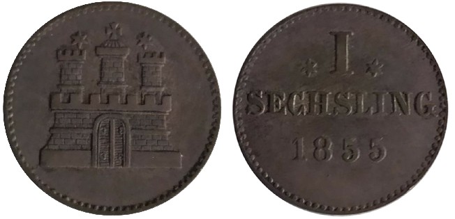 Foto 2 Moneta non identificata: Monedas de Alemania