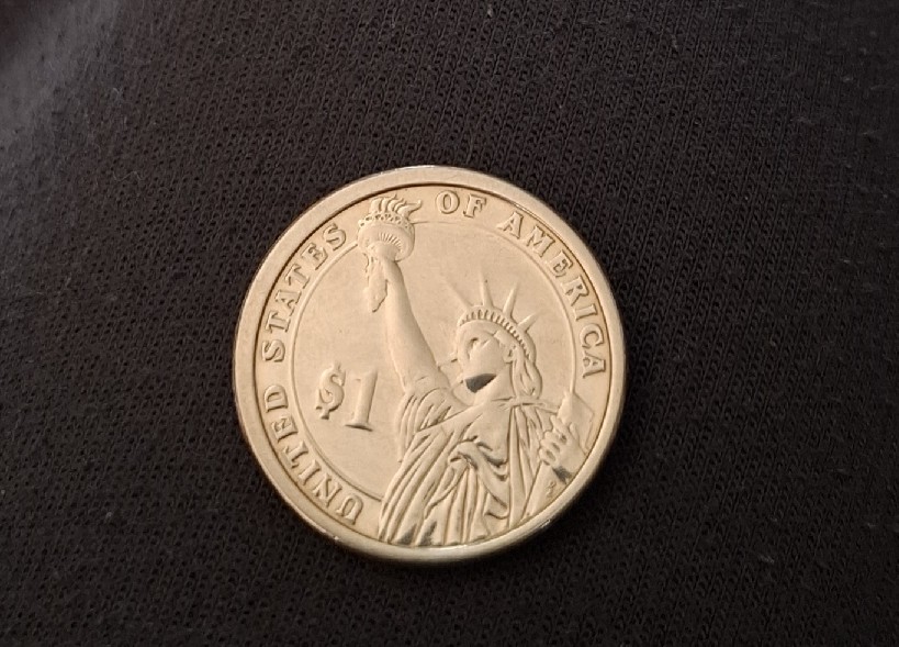 Foto 1 Moneta non identificata: Moneda 1 dolar conmemorativo