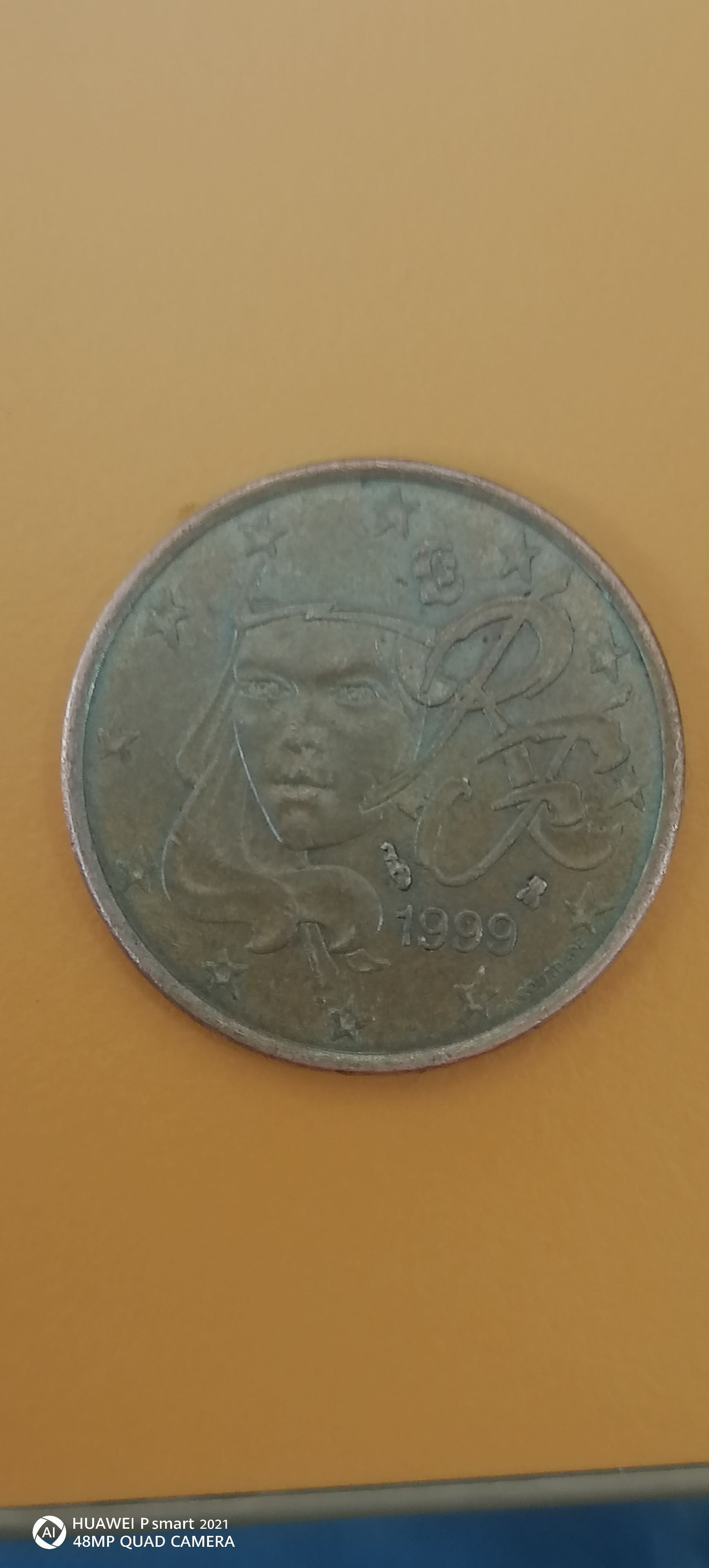 Foto 1 Moneta non identificata: 5 céntimos francesa 1999
