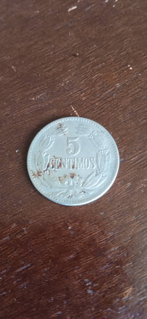 Foto 2 Moneta non identificata: 5 céntimos 1953 Estados Unidos de Venezuela