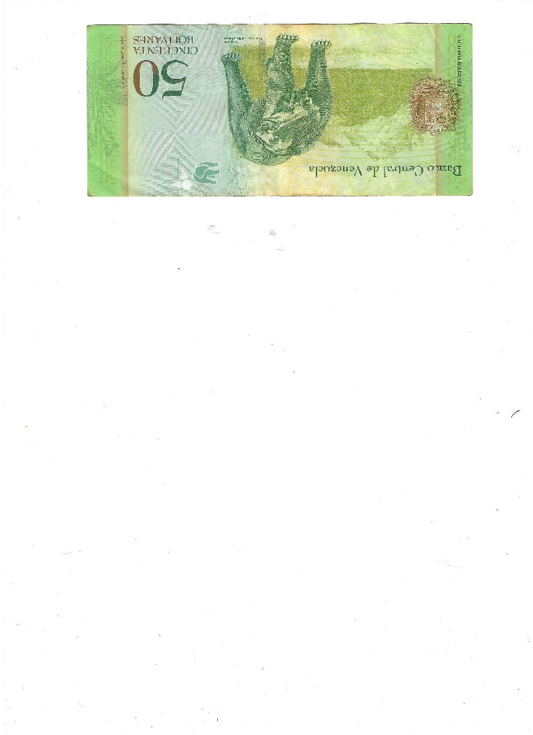 Foto 2 Moneta non identificata: 50 bolivares cuanto seria su valoracion?