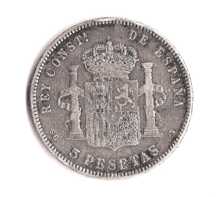 Foto 2 Moneta non identificata: piensan que es verdadera y de plata?