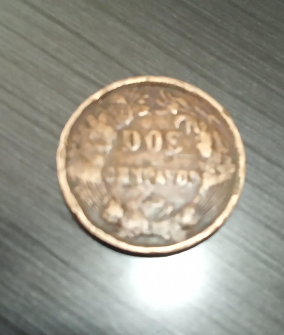 Foto 1 Moneta non identificata: IDENTIFICAR AÑO DE DOS CENTAVOS PERUANO
